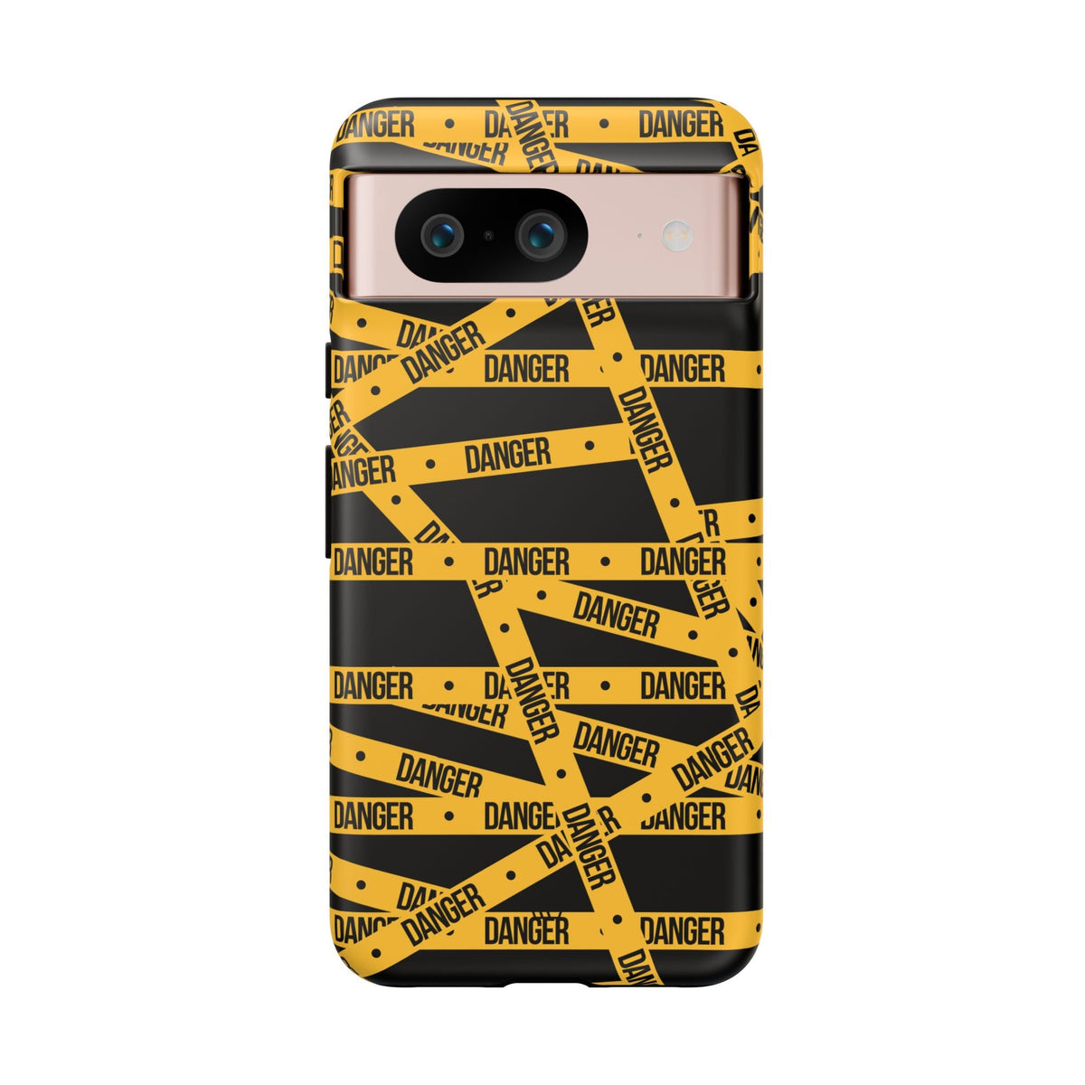 Tough Impact-Resistant Phone Case DANGER TAPE
