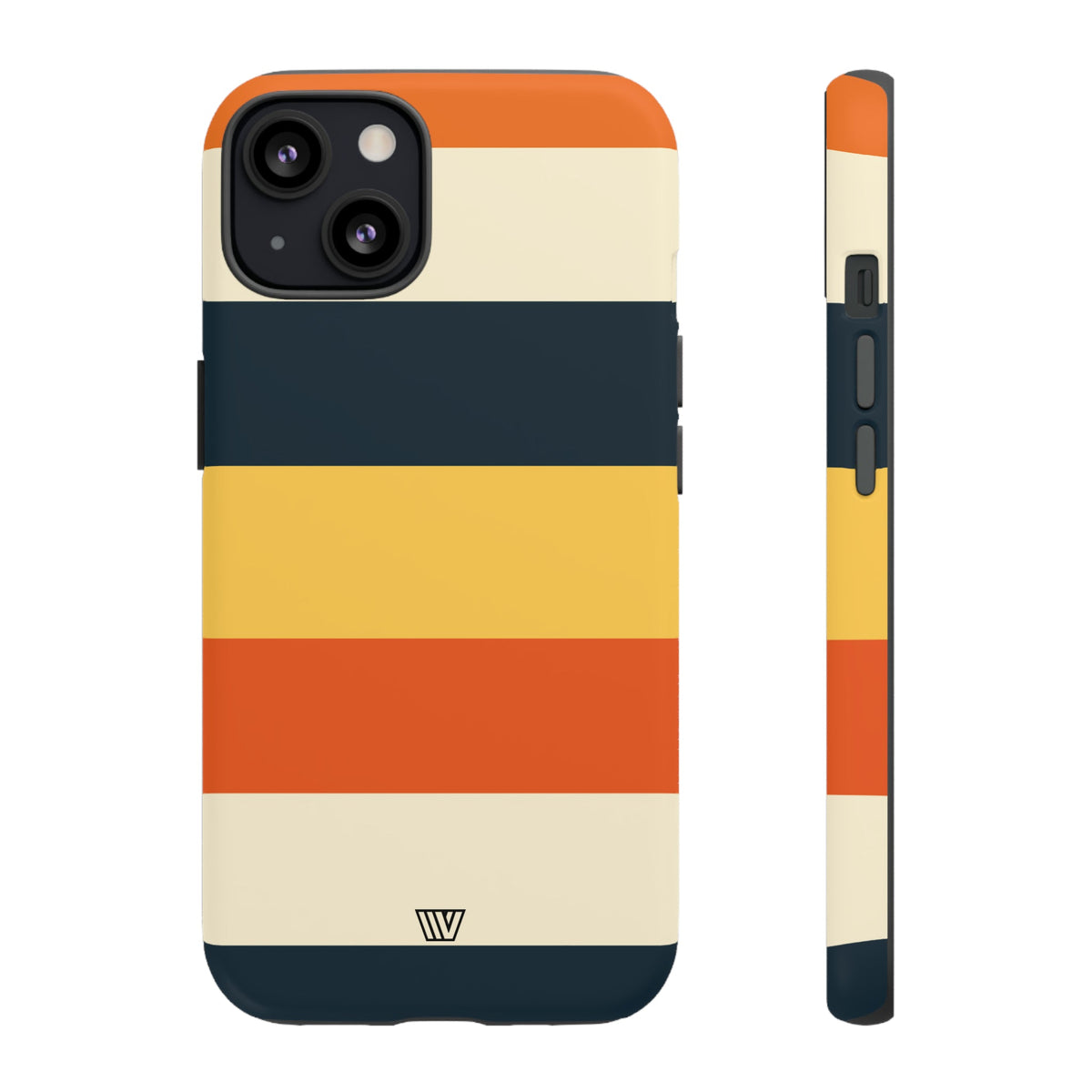 Beach Sunset Stripes Tough Phone Case