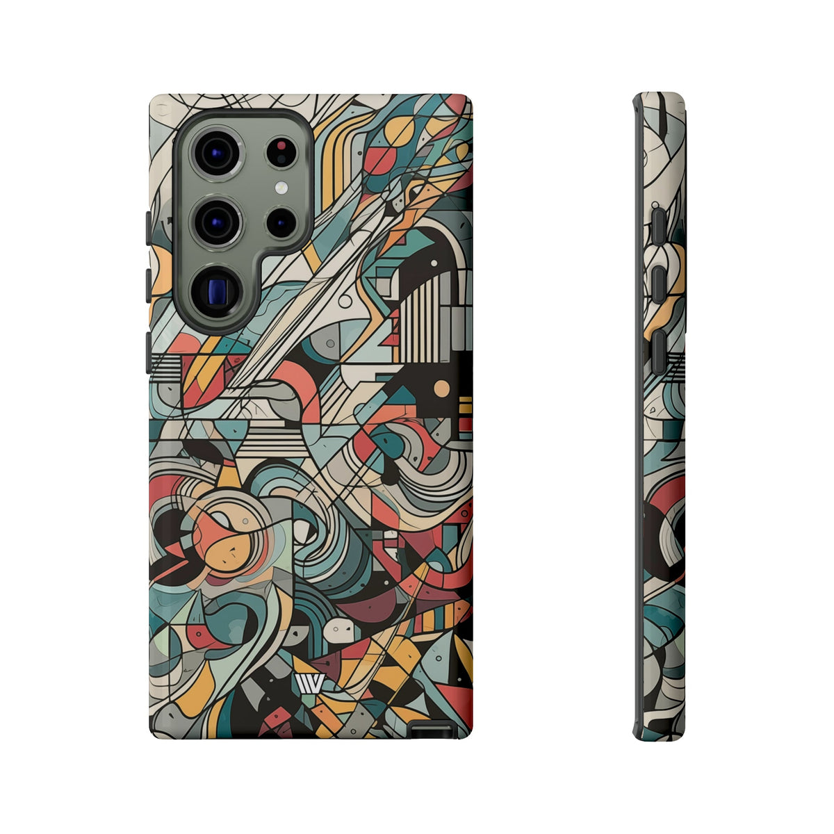 Abstract Doodle #2 Impact-Resistant Tough Phone Case