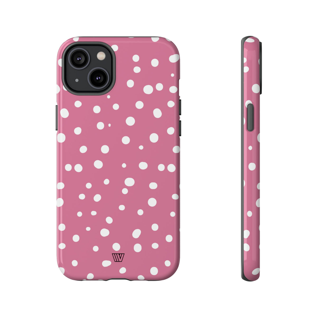 Blush Red Dots Tough Phone Case