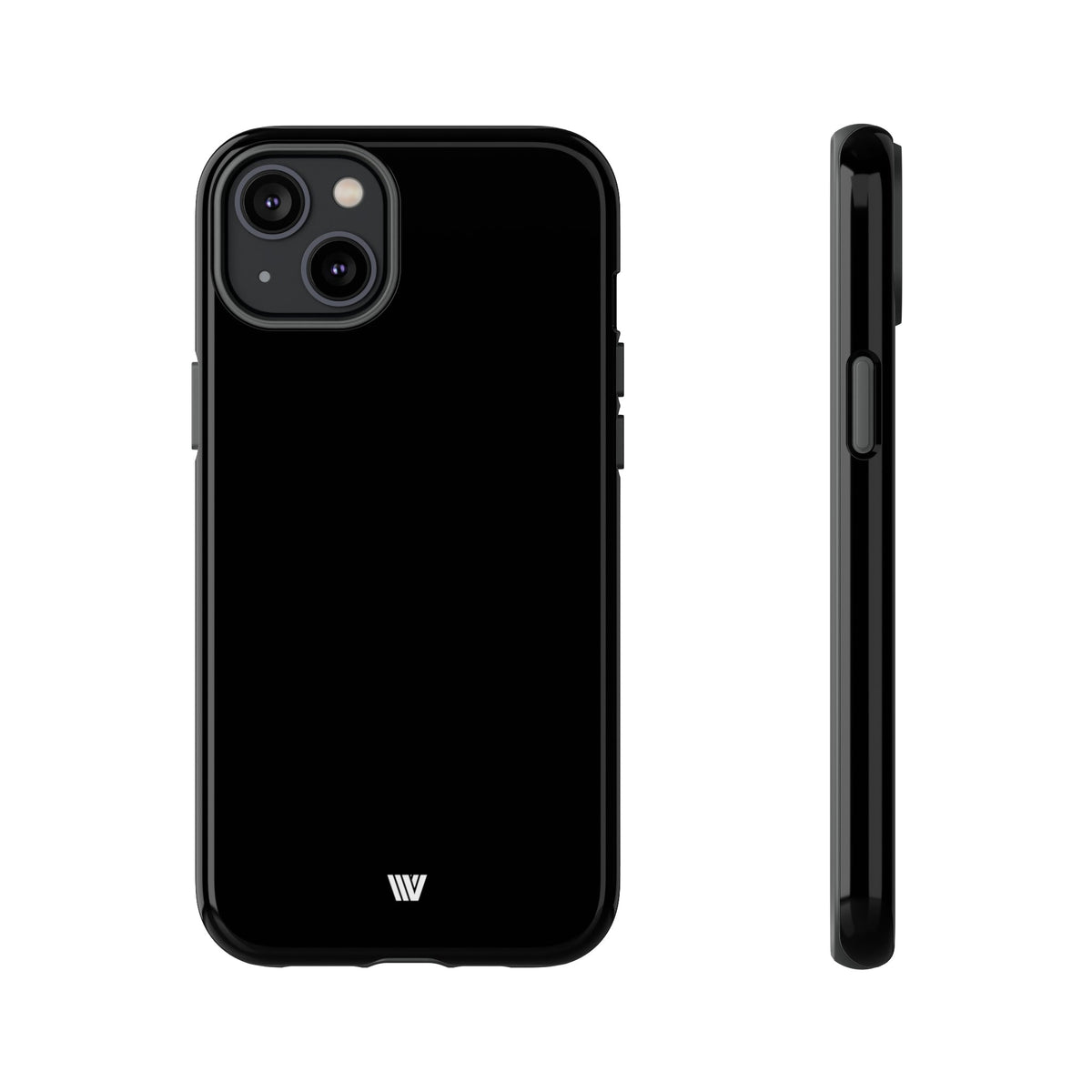 Tough Phone Case Impact Resistant Dual-Layer JET BLACK