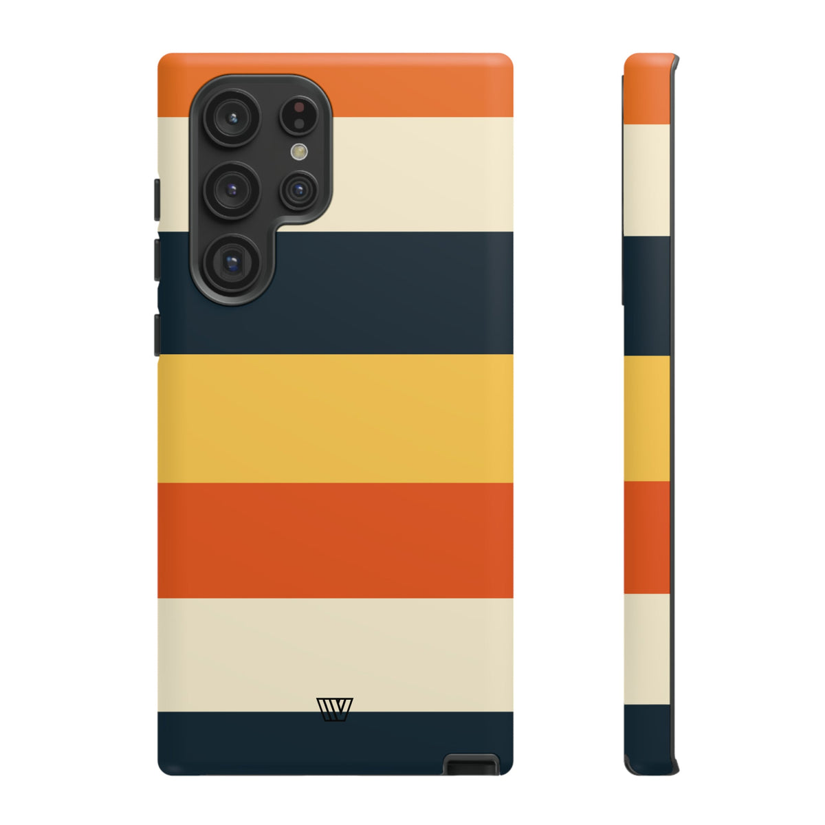 Beach Sunset Stripes Tough Phone Case