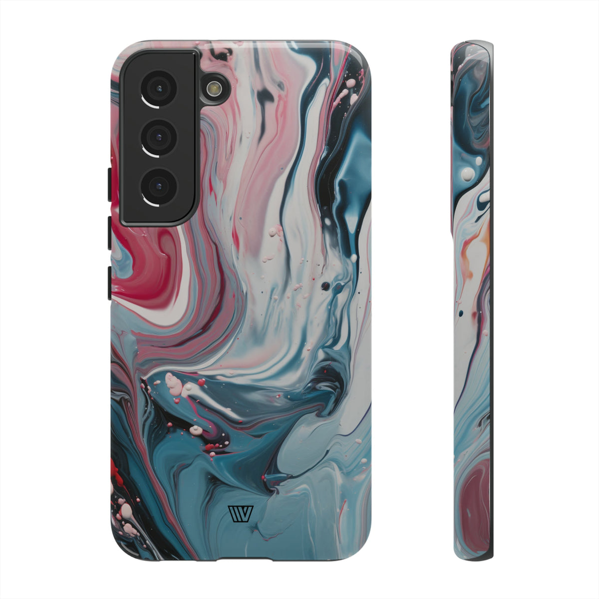 Blue Pastel Swirl Tough Phone Case