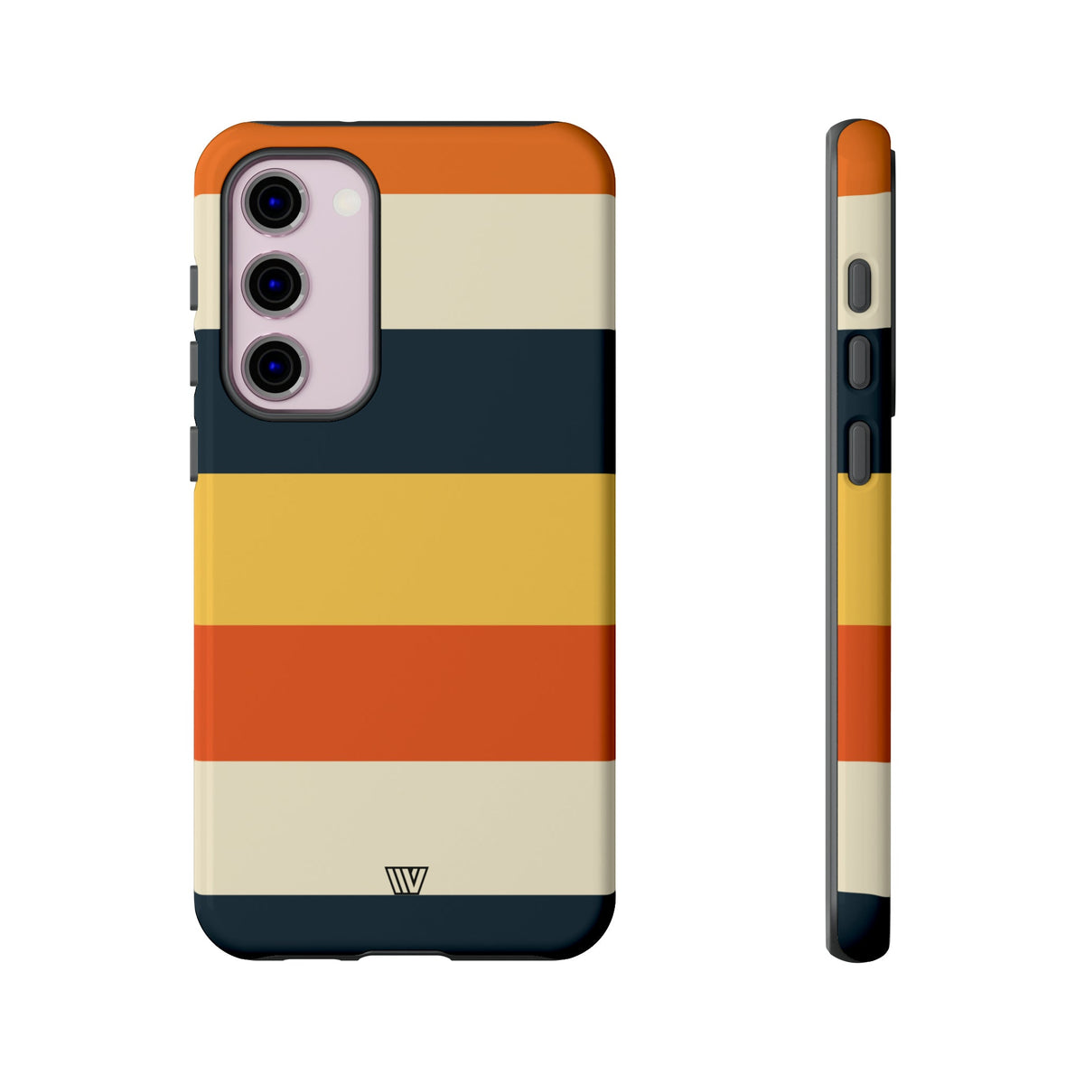 Beach Sunset Stripes Tough Phone Case