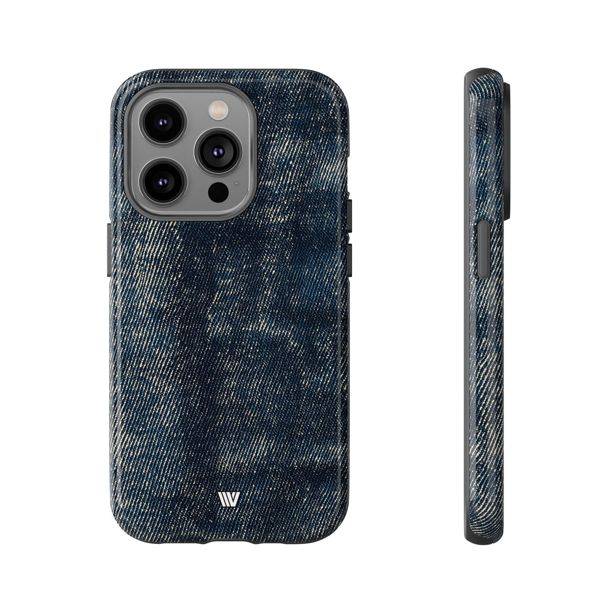 Faded Denim Tough Protective Phone Case