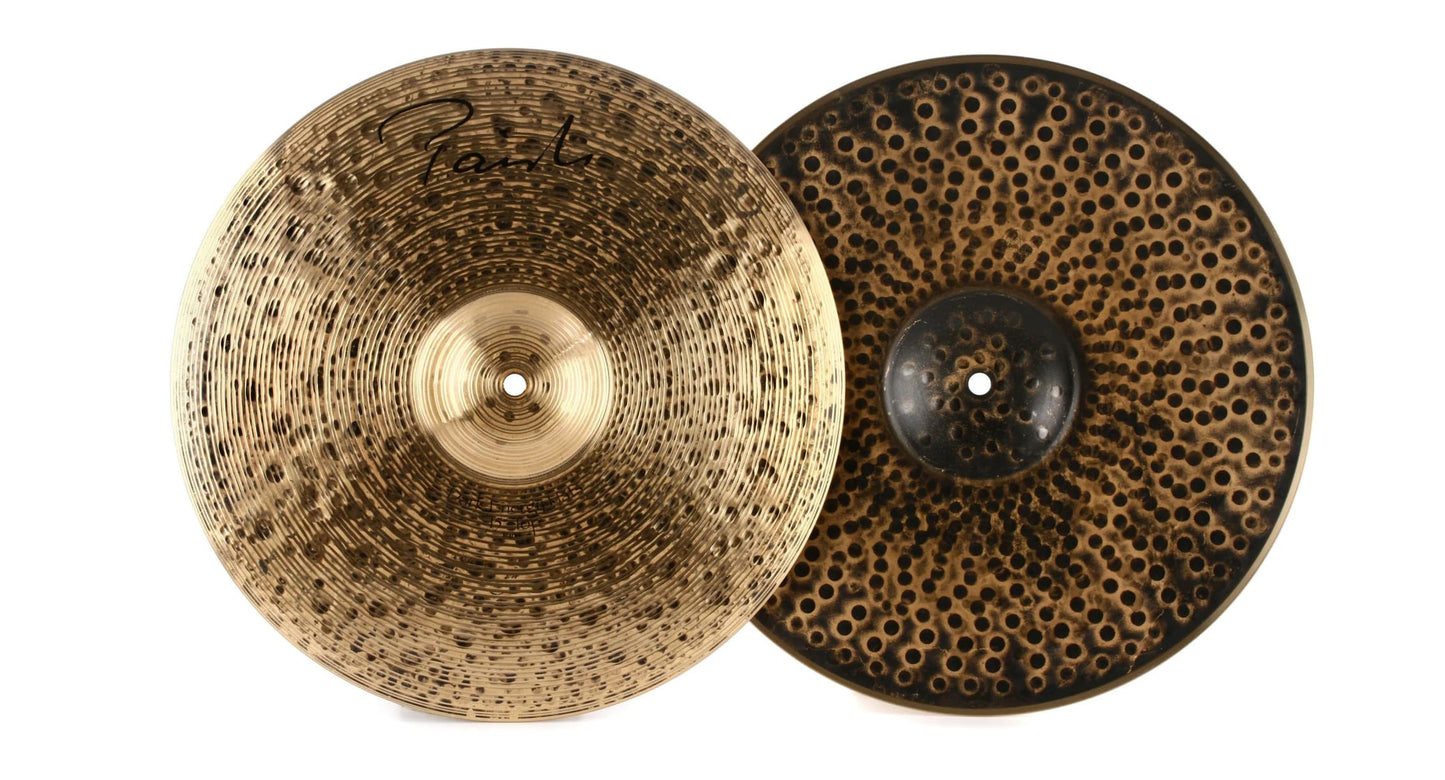 Paiste 15 inch Signature Dark Energy Hi-hat Mk I Cymbals-NEW