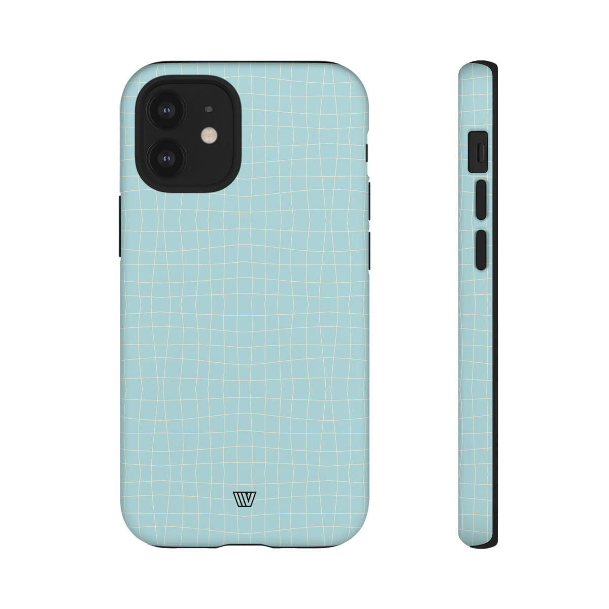 Tough Phone Case Polycarbonate Dual-Layer BLUE WICKER