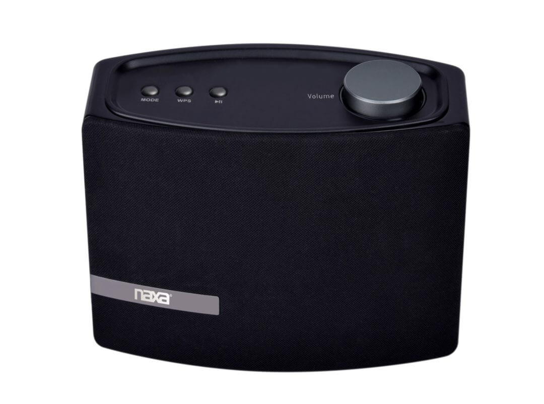 Wi-Fi & Bluetooth Multi-Room Speaker with Amazon Alexa Voice Control Naxa