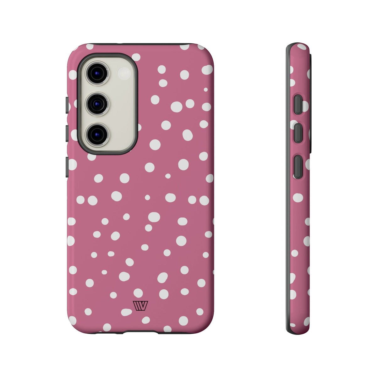 Blush Red Dots Tough Phone Case