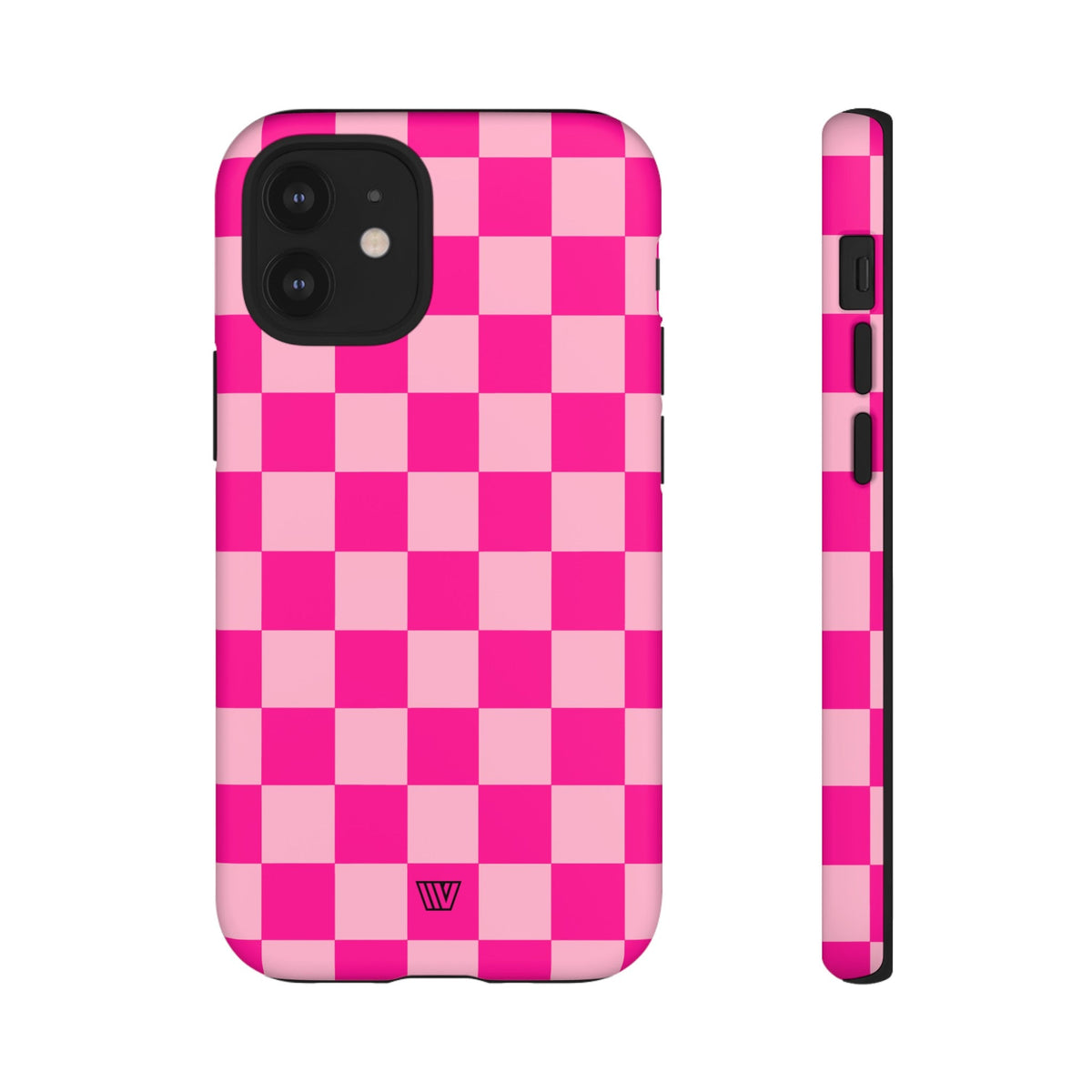 Hot Pink Checkerboard Tough Phone Case Trovvve