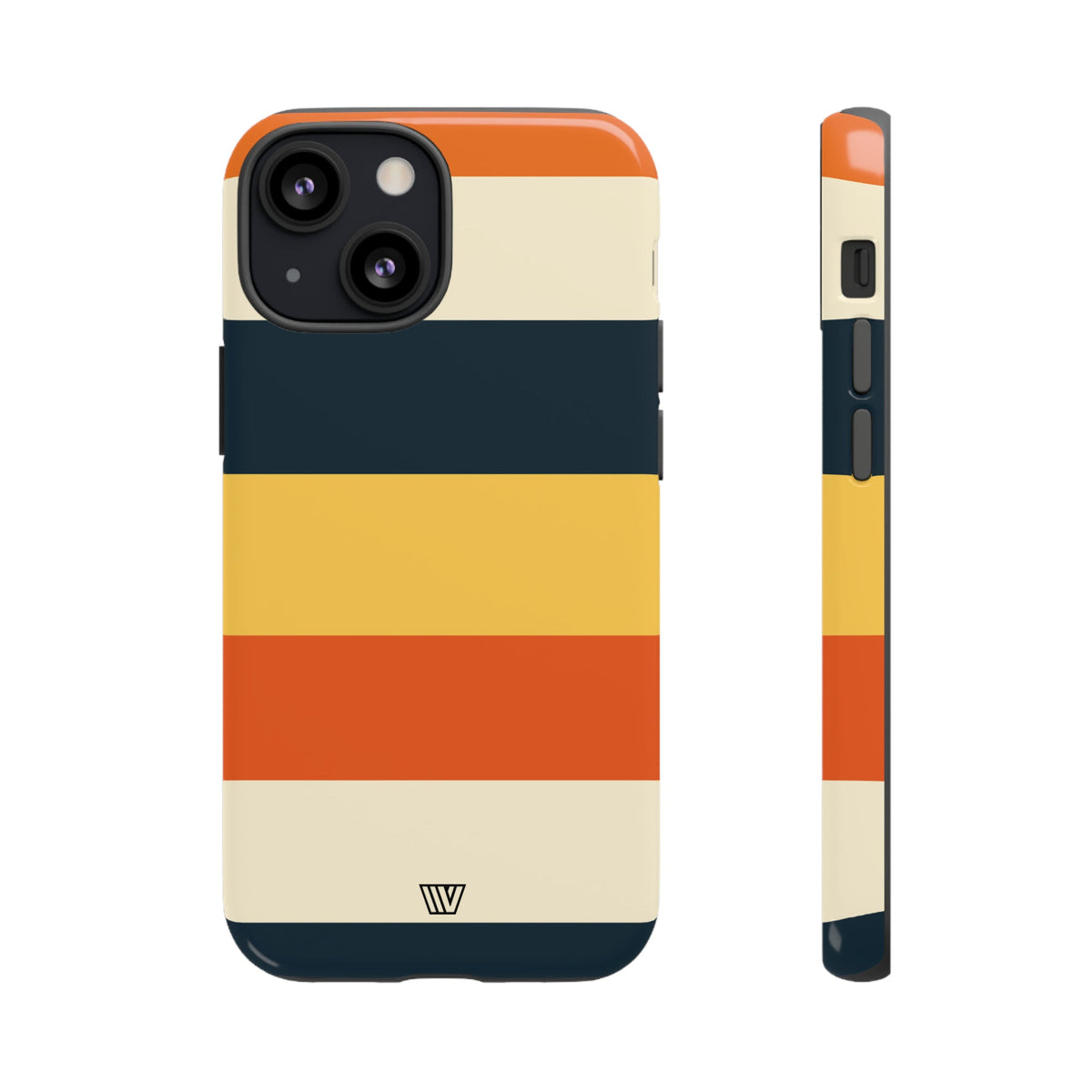Beach Sunset Stripes Tough Phone Case