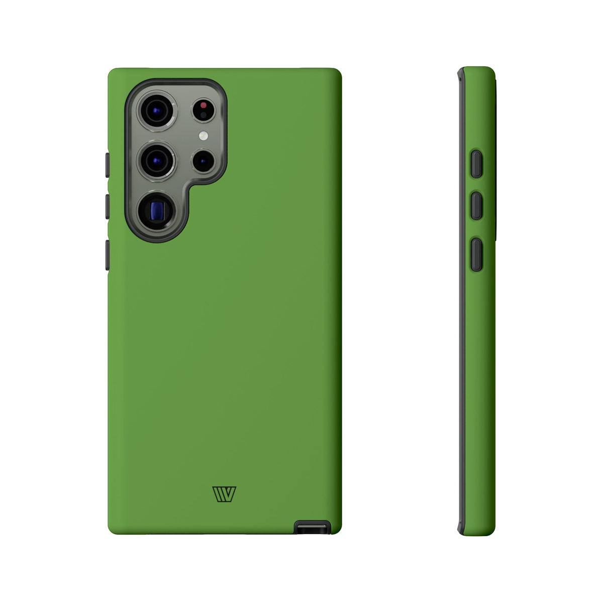 Tough Phone Case Green Durable Dual-Layer Protective Case