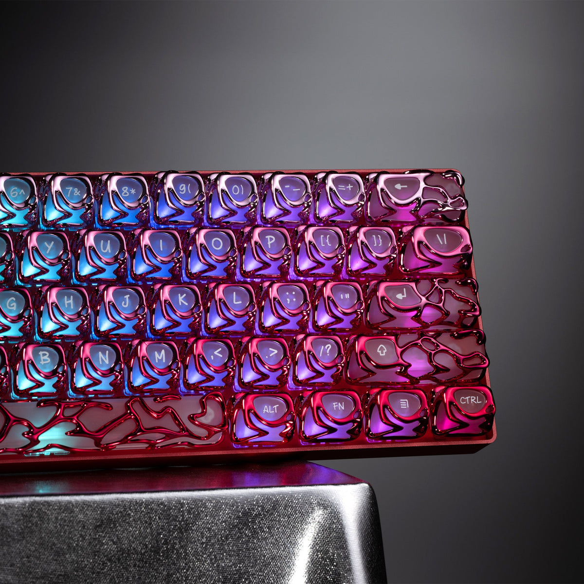 XVX Venom Liquid Metallic MOA Profile ABS+PC Keycap Set