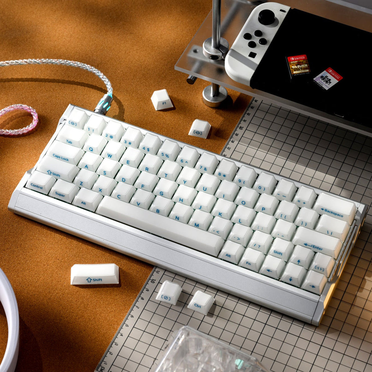 Velvet Jelly Cherry Profile Double-Shot Keycap Set XVX