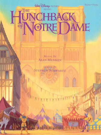 The Hunchback of Notre Dame Piano/Vocal/Guitar Songbook -NEW