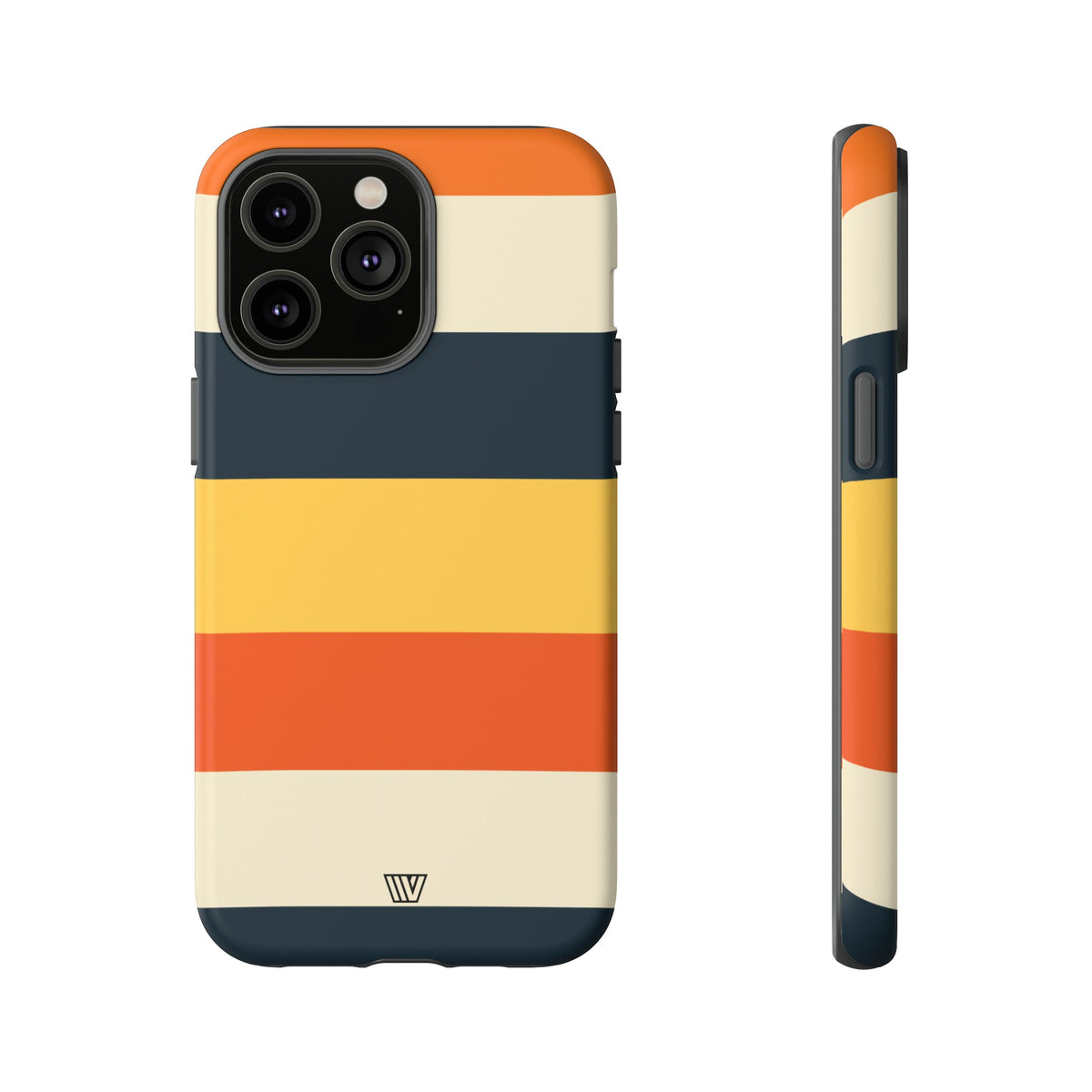 Beach Sunset Stripes Tough Phone Case