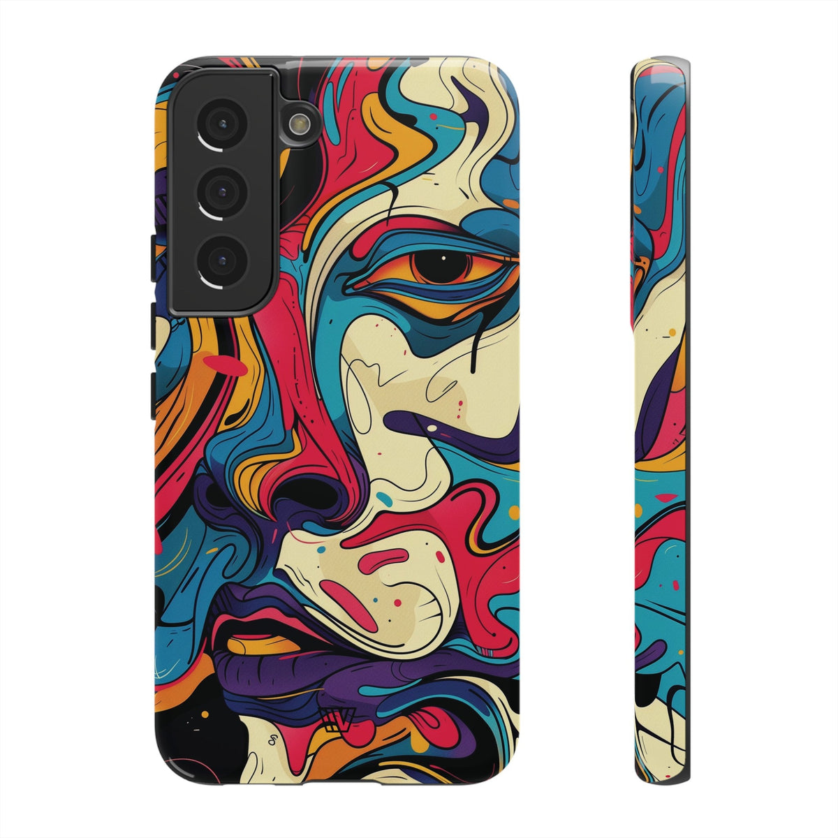 Tough Impact Resistant Phone Case ABSTRACT GAZE