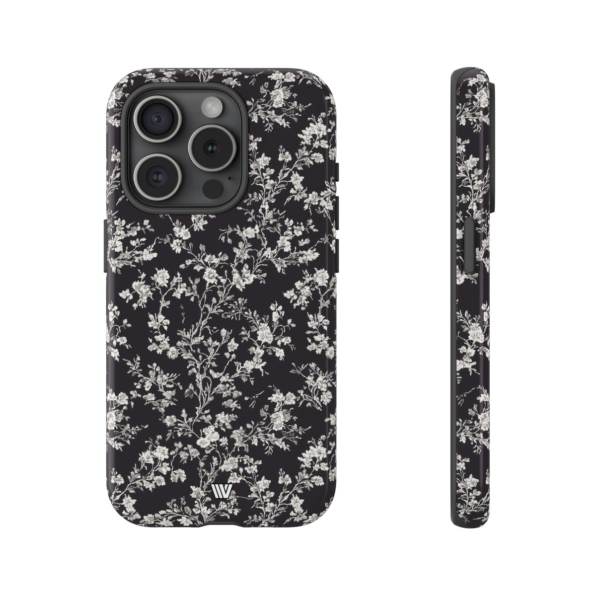 Tough Phone Case Impact Resistant Dual-Layer INKED PETALS