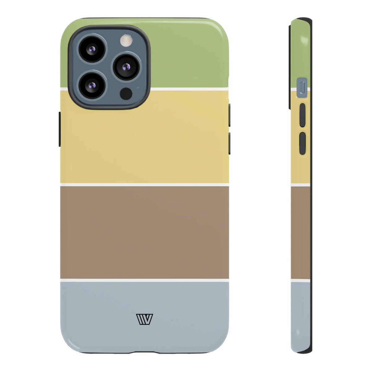 Bold Stripes Tough Phone Case Dual-Layer Impact Resistant