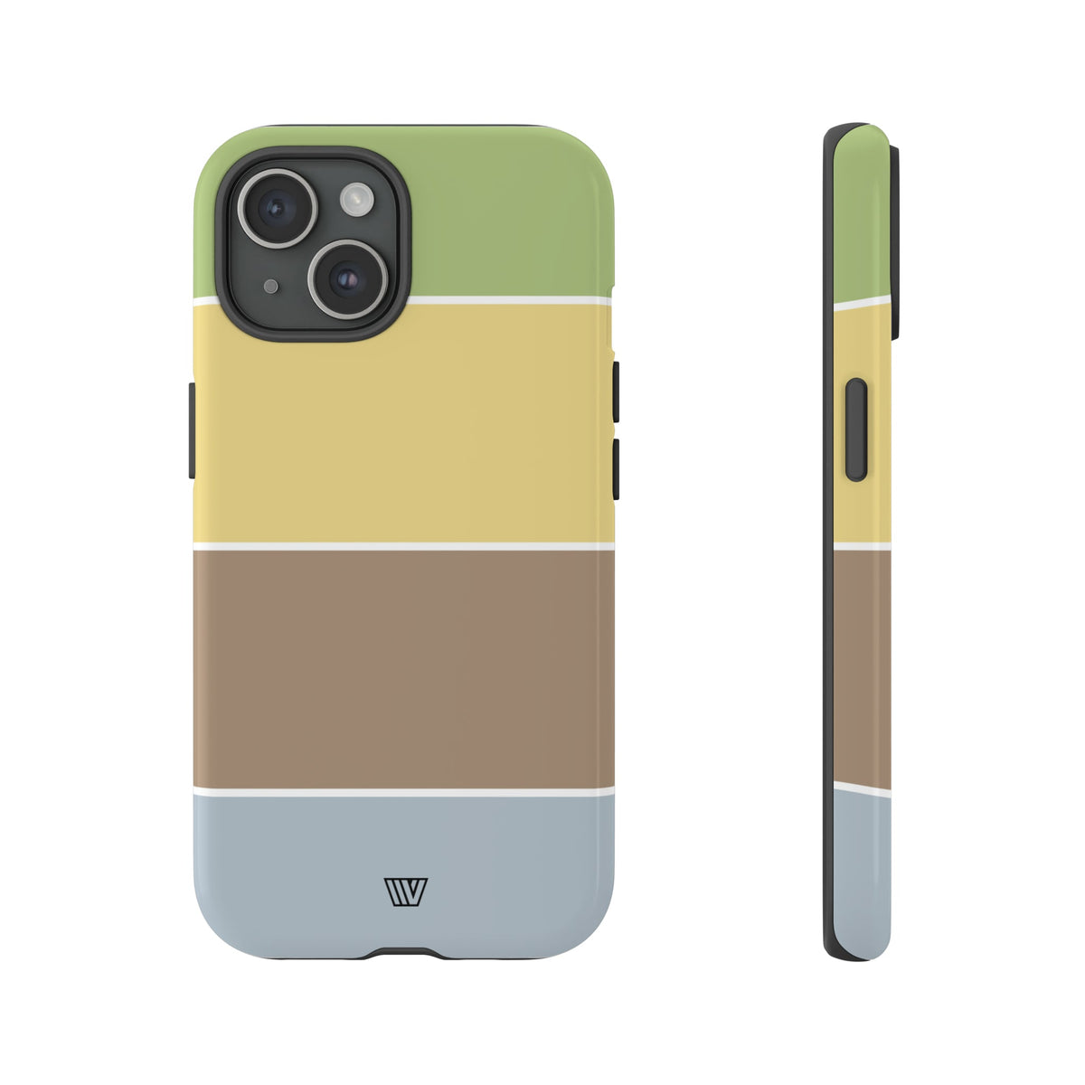 Bold Stripes Tough Phone Case Dual-Layer Impact Resistant