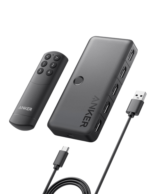 Anker 4K HDMI Switch 4 in 1 Out HDMI Switch