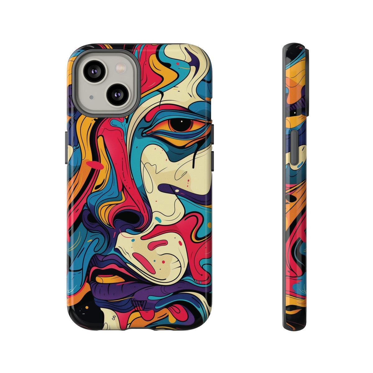 Tough Impact Resistant Phone Case ABSTRACT GAZE