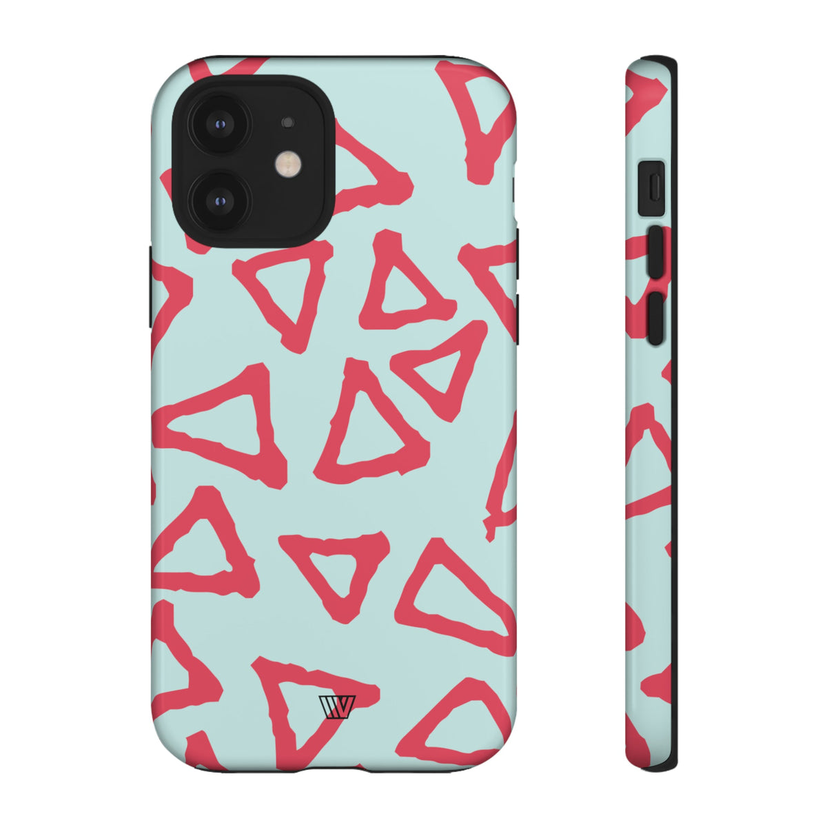Triangle Doodle Tough Protective Phone Case