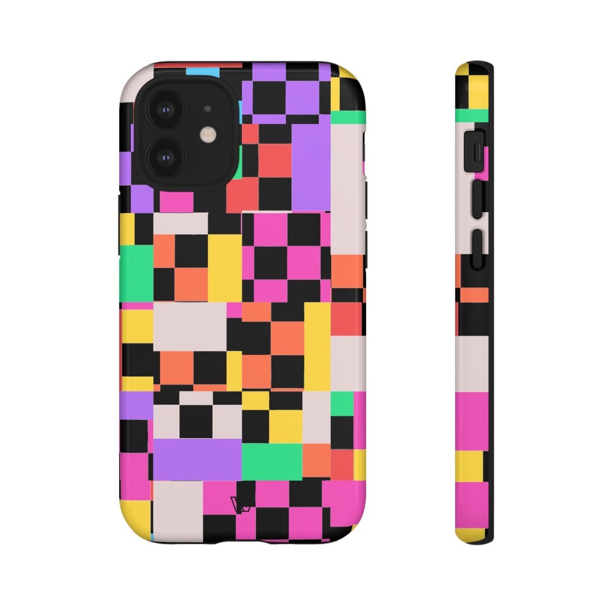 Mashed Up Checkerboard Tough Phone Case