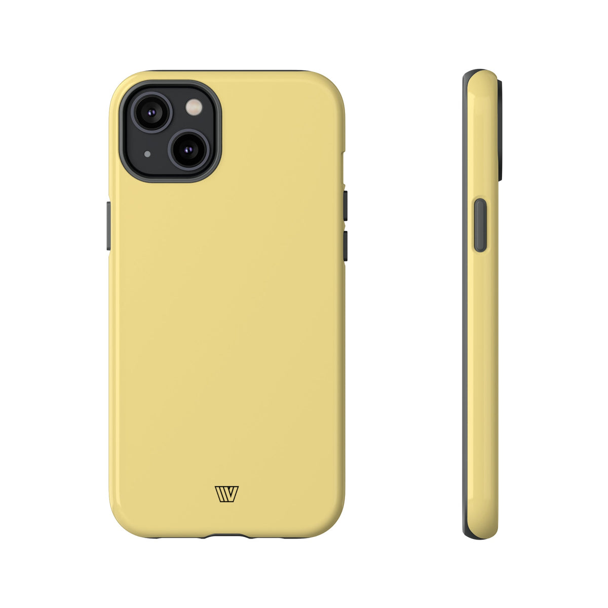 Muted Yellow Solid Tough Phone Case