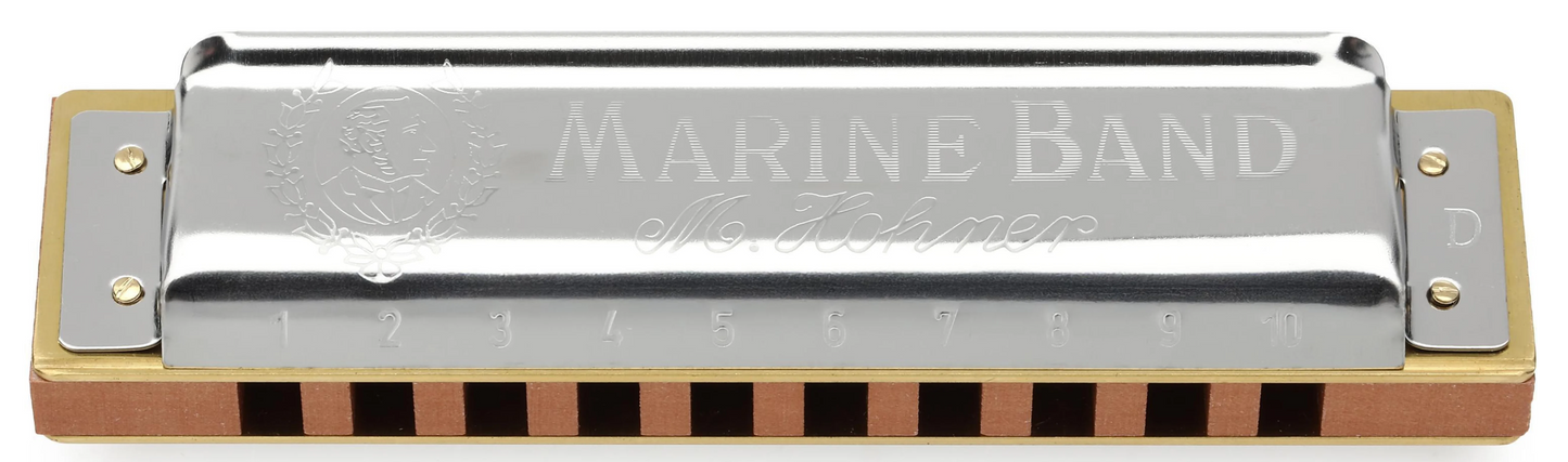 Hohner Marine Band 1896 Harmonica - Key of D-NEW