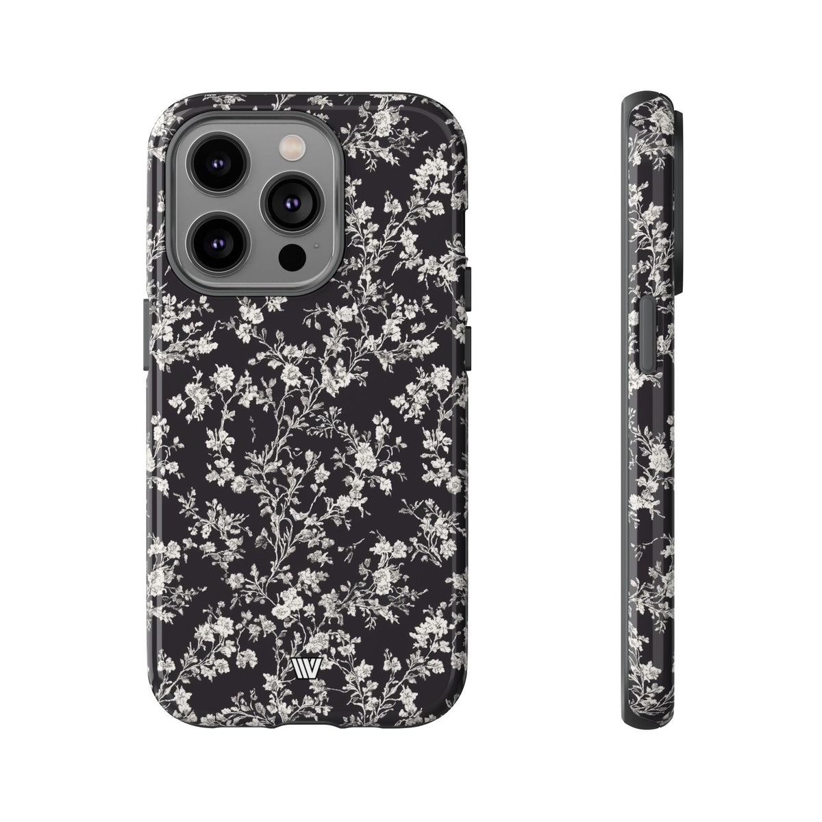 Tough Phone Case Impact Resistant Dual-Layer INKED PETALS