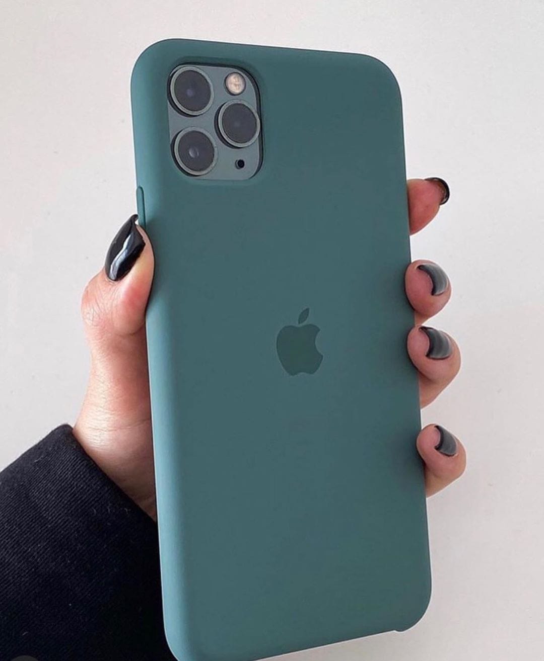 iPhone Silicone Case Pine Green Protective Phone Cover Apple