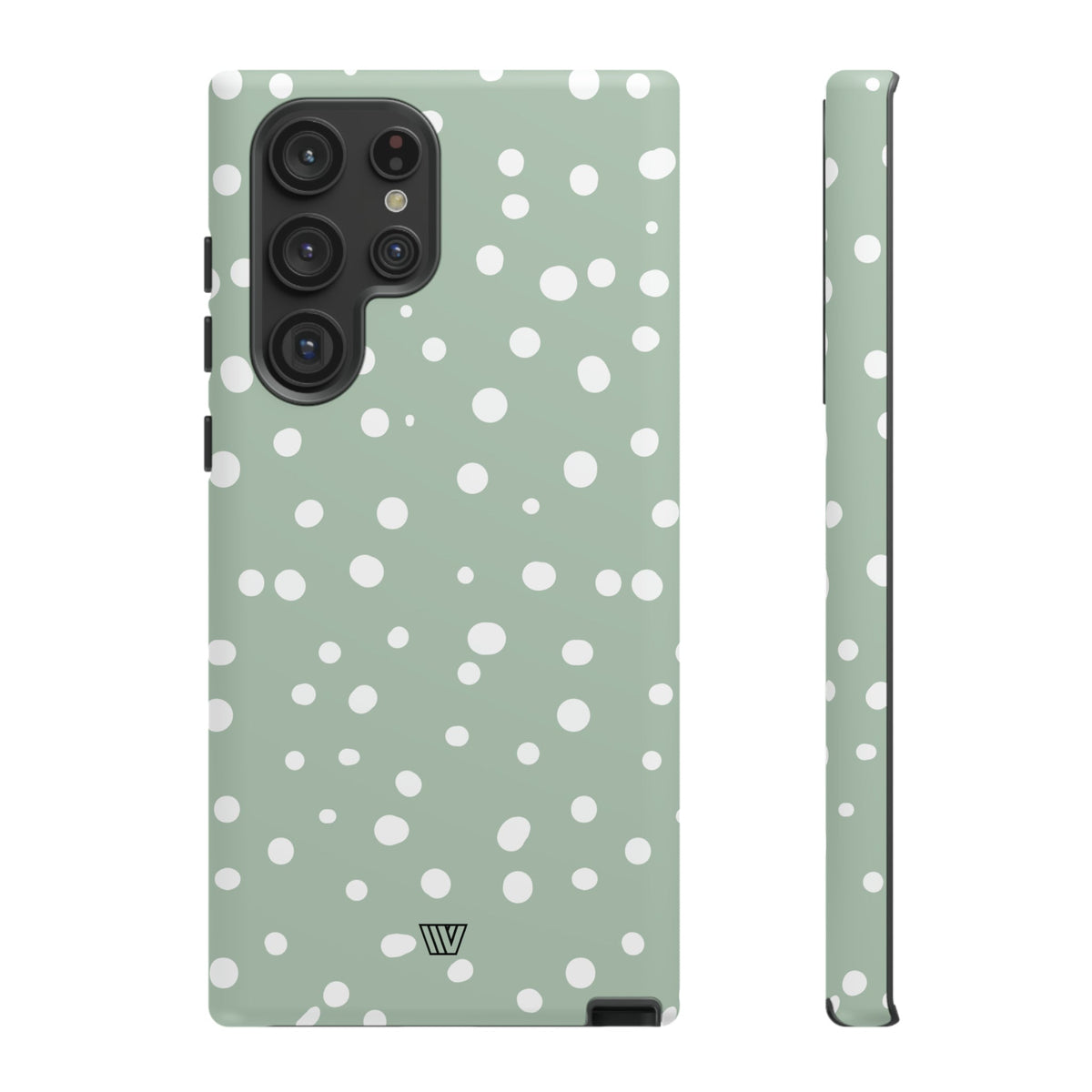 Pastel Green Dots Tough Phone Case