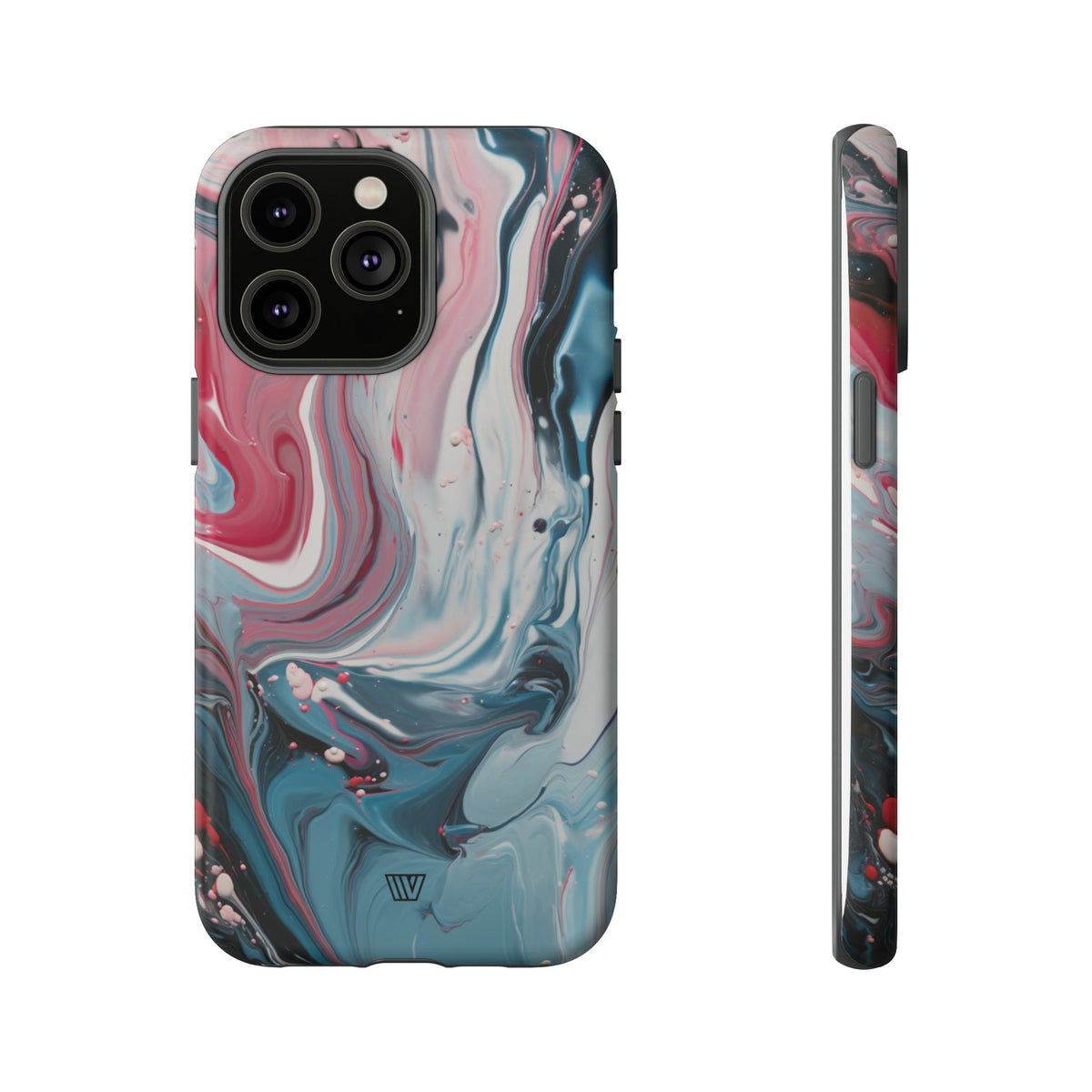 Blue Pastel Swirl Tough Phone Case