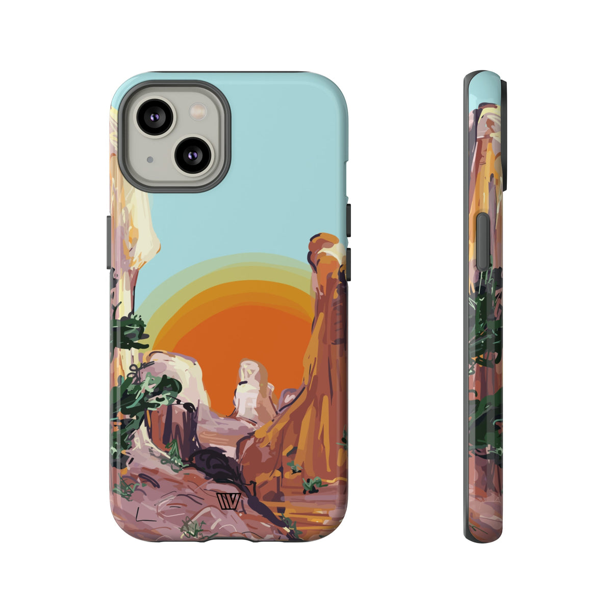 Tough Phone Case 8ft Drop Tested DESERT SUNRISE TROVVVE X EARTH FORMATIONS