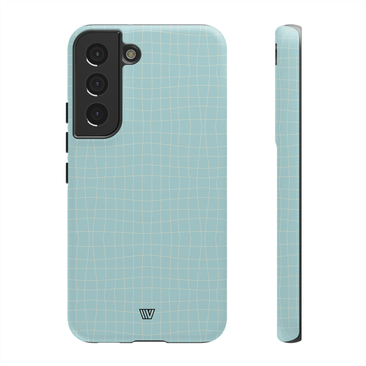 Tough Phone Case Polycarbonate Dual-Layer BLUE WICKER
