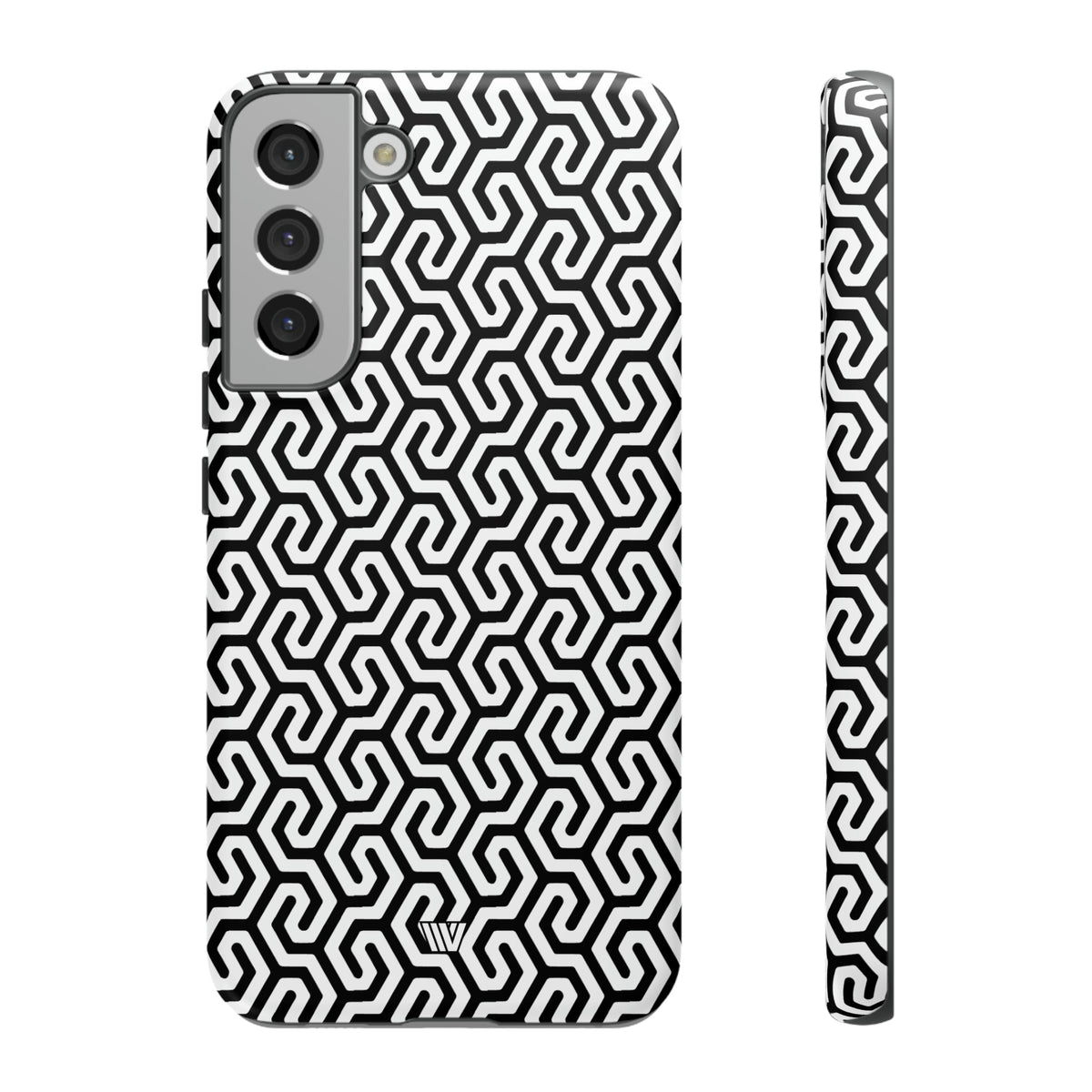 Tough Phone Case Dual-layer Protection TWISTED GRID