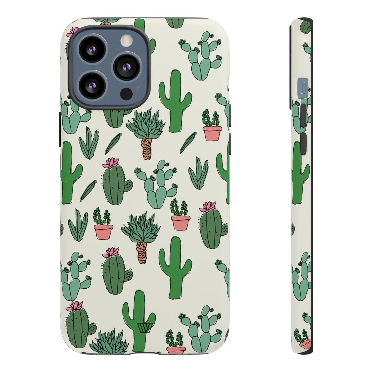 Tough Impact-Resistant Phone Case CACTUS DOODLES