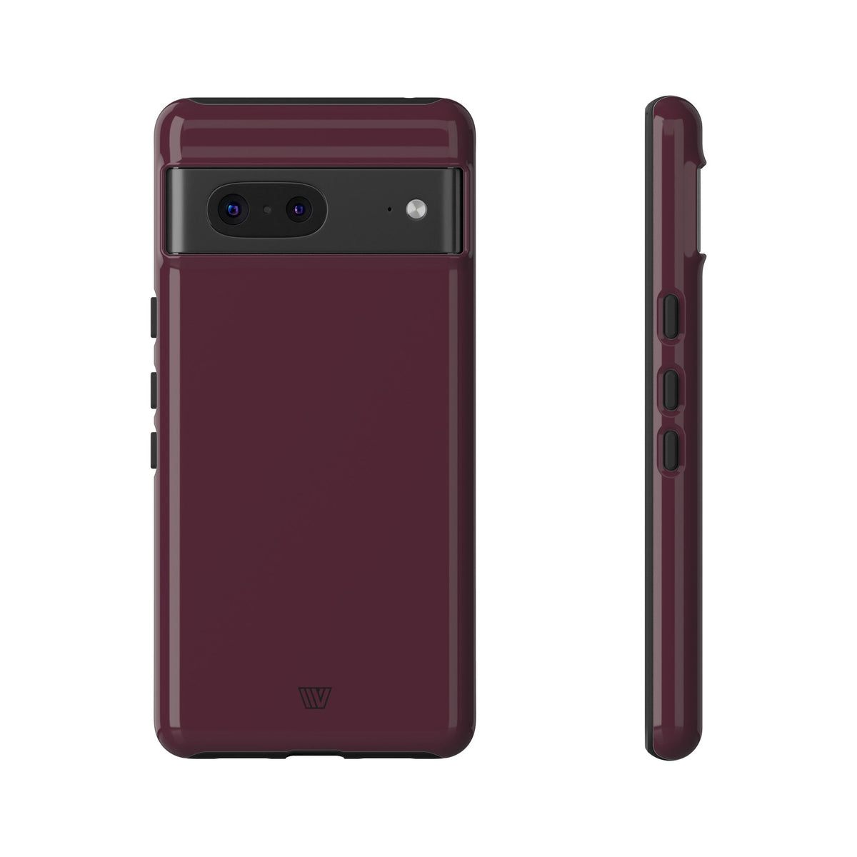 Tough Phone Case Wine Berry Protective Dual-Layer Polycarbonate Shell