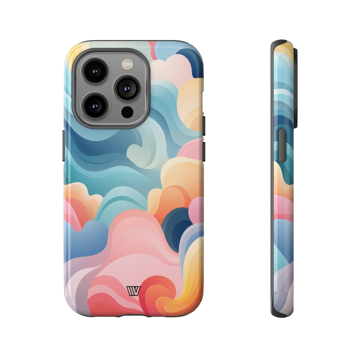 Whimsical Clouds Tough Dual-Layer Phone Case