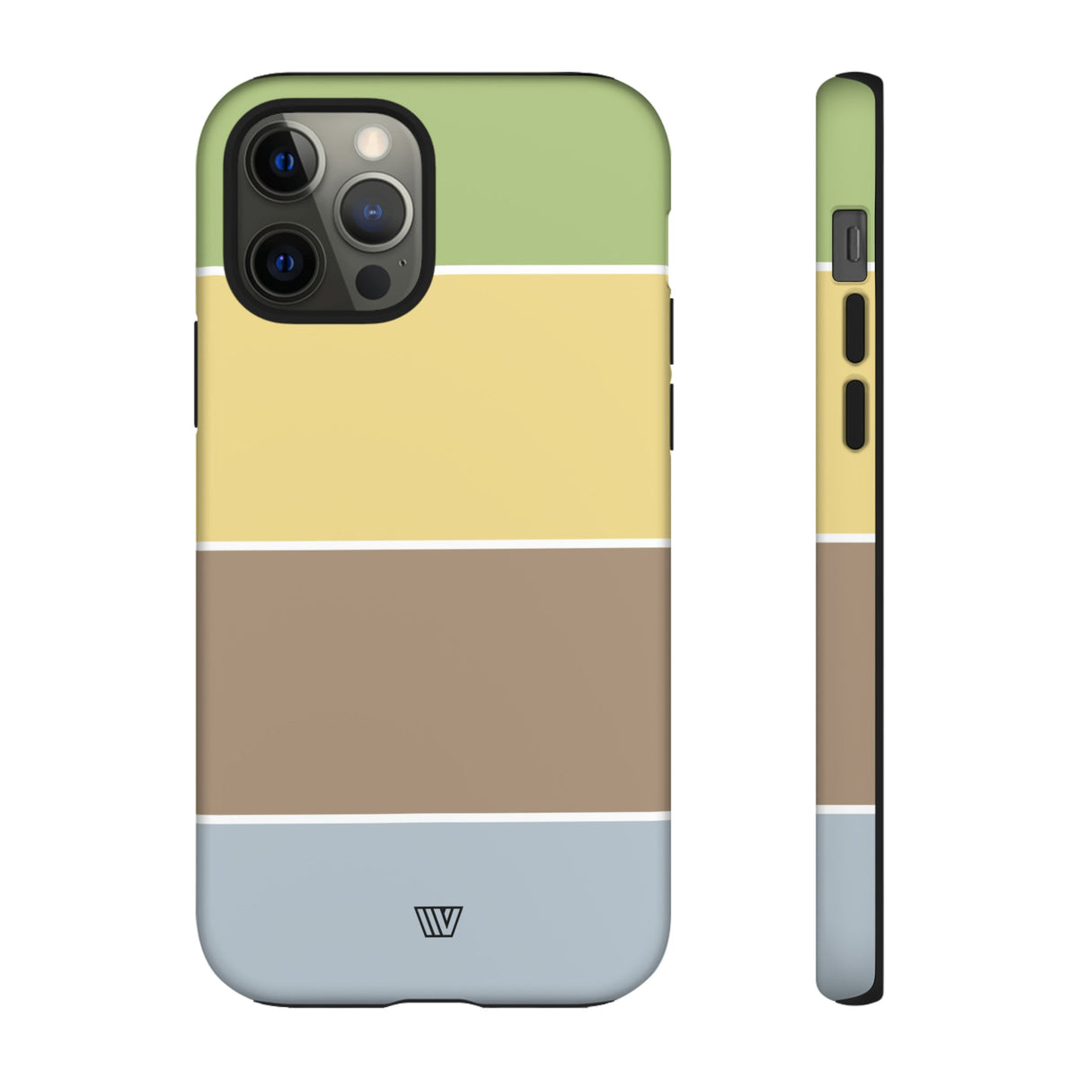 Bold Stripes Tough Phone Case Dual-Layer Impact Resistant