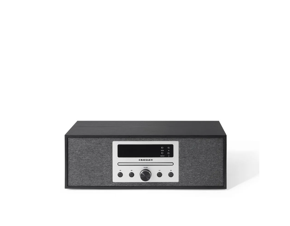 Crosley CR3504A Finn Bluetooth Radio CD Player - Black-NEW