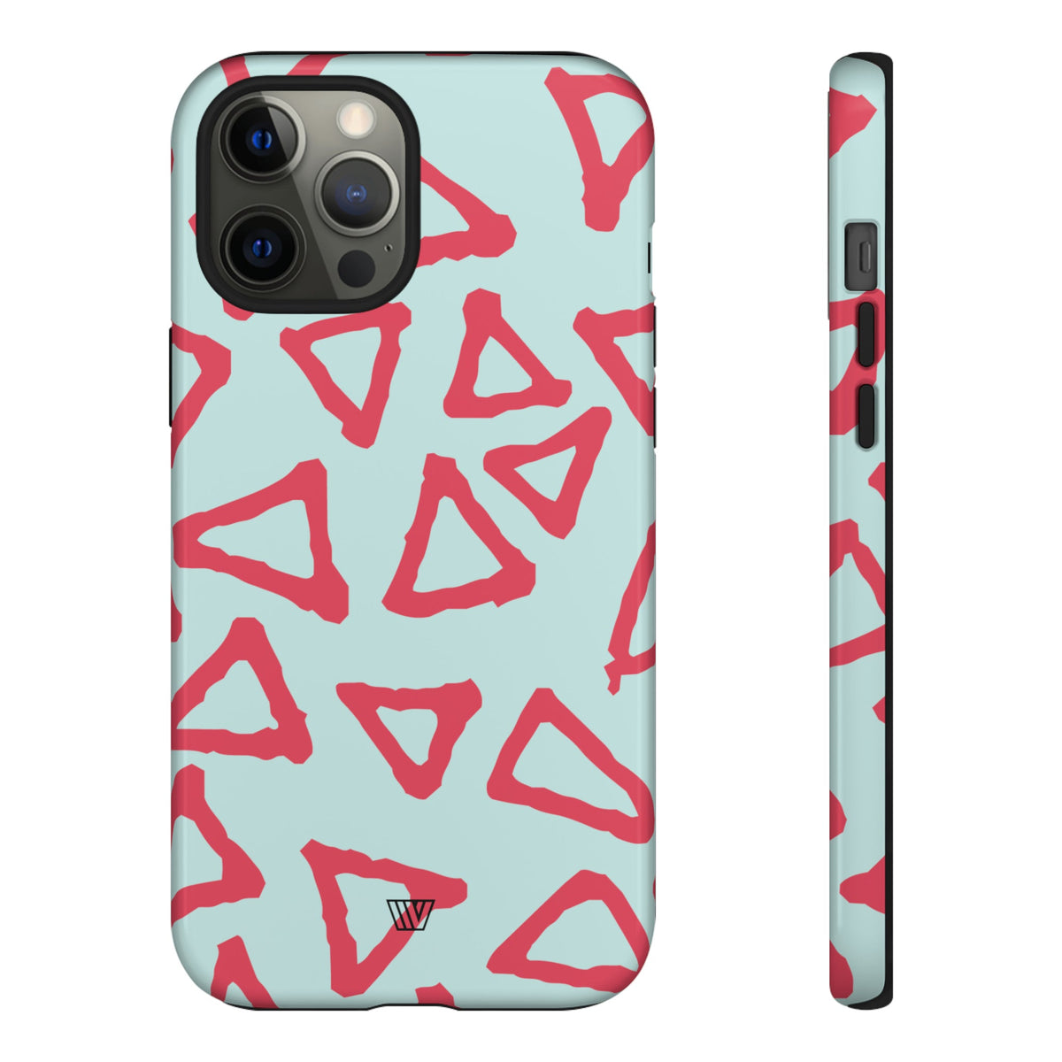 Triangle Doodle Tough Protective Phone Case