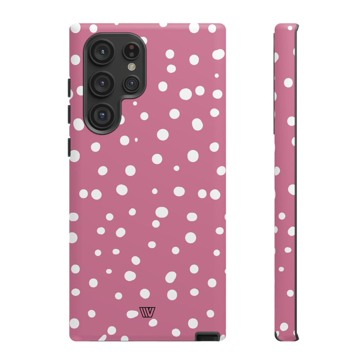 Blush Red Dots Tough Phone Case