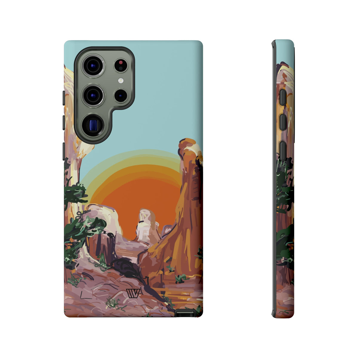 Tough Phone Case 8ft Drop Tested DESERT SUNRISE TROVVVE X EARTH FORMATIONS
