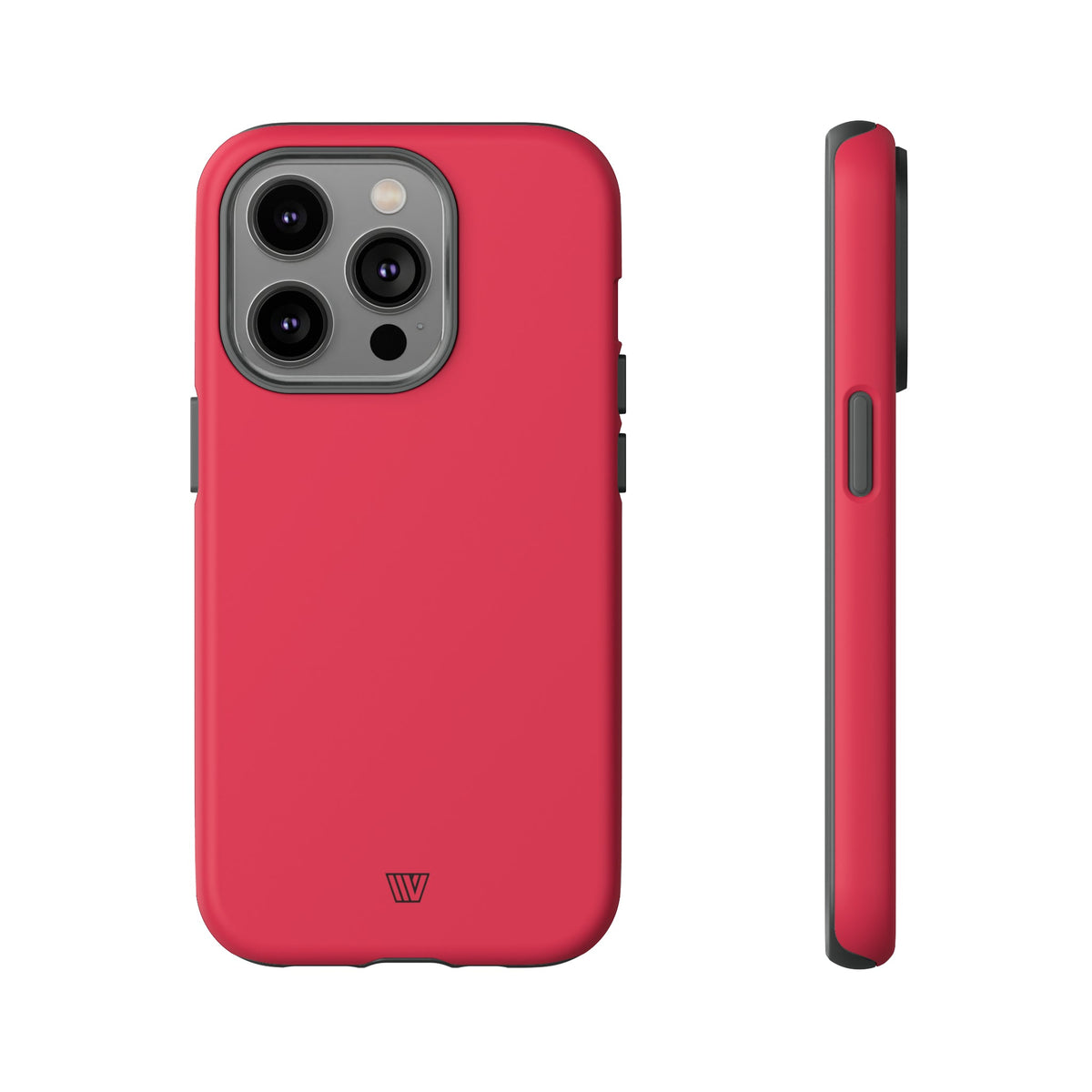 Red Amaranth Tough Phone Case Dual-Layer Protection