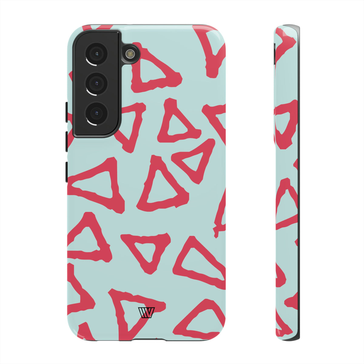 Triangle Doodle Tough Protective Phone Case