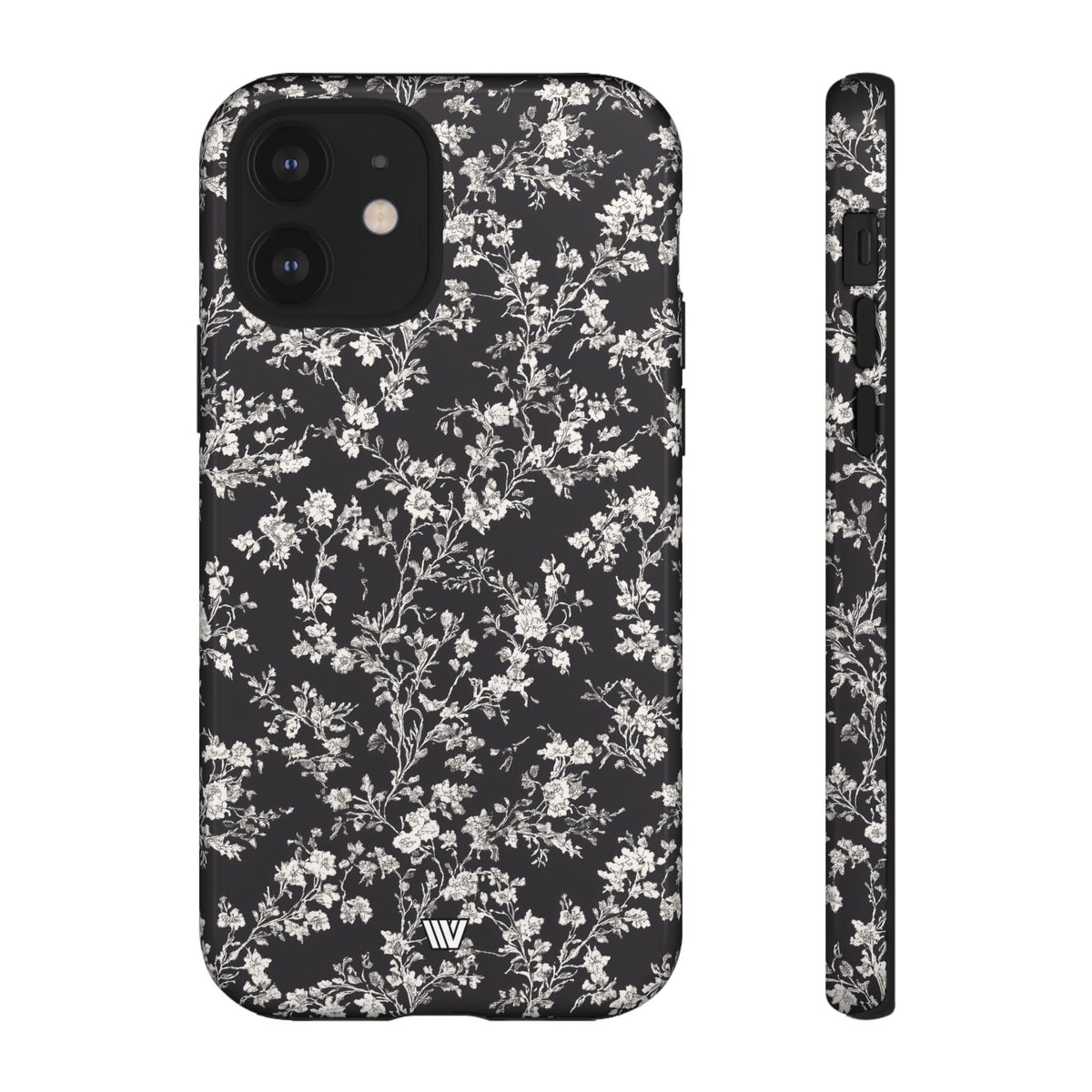 Tough Phone Case Impact Resistant Dual-Layer INKED PETALS