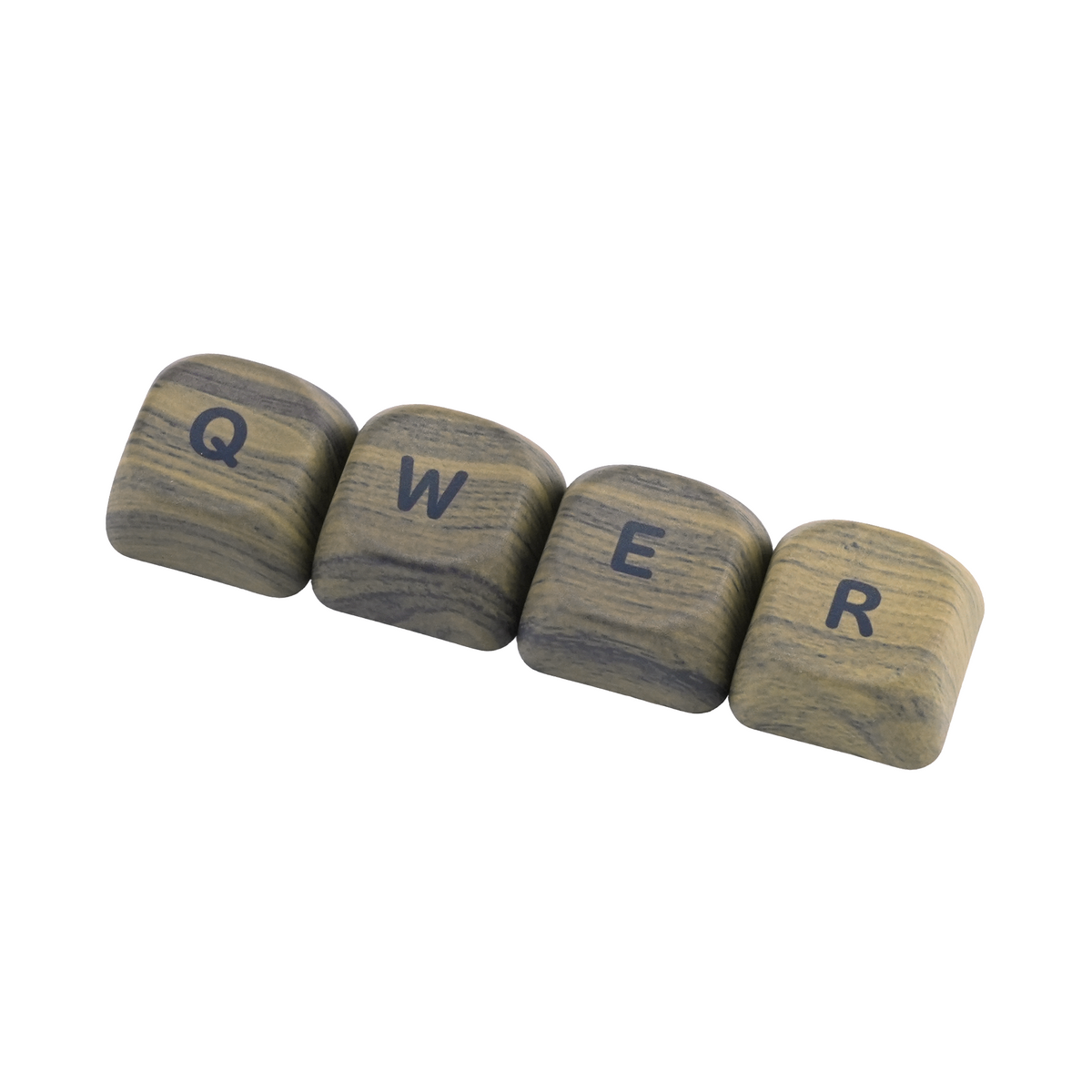 Walnut Texture MOA Profile Dye-Sublimation PBT 130-Key Keycap Set XVX