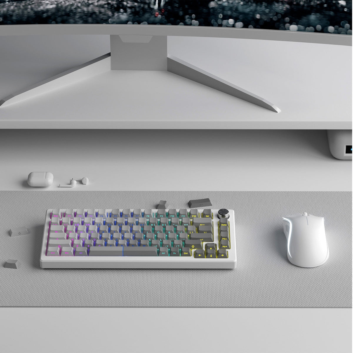 Gradient X-Axis Cherry Profile 121-Key PBT Keycap Set XVX